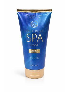 True Blue SPA Super Rich Foot Cream Bath Body Works NEW 8 oz